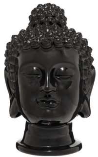 Table Top BUDDAH STATUE Ceramic Garden Buddha Head  