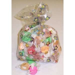 Scotts Cakes Assorted Salt Water Taffy 1 Pound Smiley Face Bag 