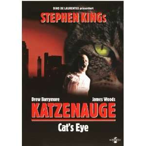  Cat s Eye (1985) 27 x 40 Movie Poster German Style A