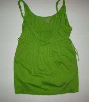 Womens OLD NAVY Lime Green Sleeveless Top Size M  