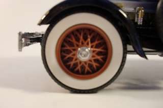 1927 STUTZ BLACK HAWK BOATTAIL SPEEDSTER DIE CAST CAR DANBURY MINT 1 