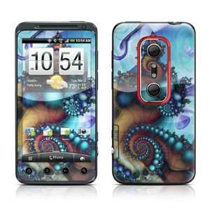 Sea Jewel Design Protective Skin Decal Sticker for HTC Evo 