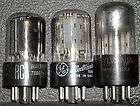 strong 1972 Sylvania/RCA/Amperex 5881(6L6 WGB) tubes  