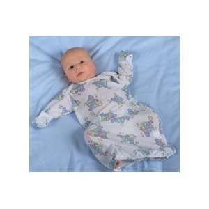  Slipover Infant Gown with Mitten Cuffs Health & Personal 