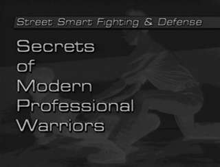 Street Smart fighting. Self defense/ weapons. 2VHS Set  