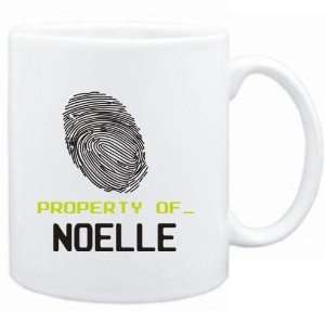  Mug White  Property of _ Noelle   Fingerprint  Female 