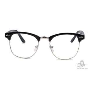  Japan Style Half Frame Eyeglasses Clear Lens Glasses 