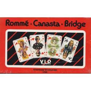  Rommé Canasta Bridge V.I.P. Cards