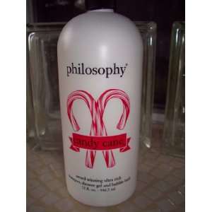  Philosophy Candy Cane Shampoo Shower Gel & Bubblebath 