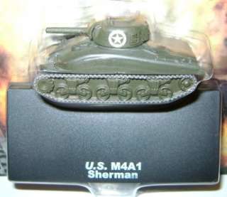 M4A1 SHERMAN TANK MACHO MACHINES MILITARY DIECAST  