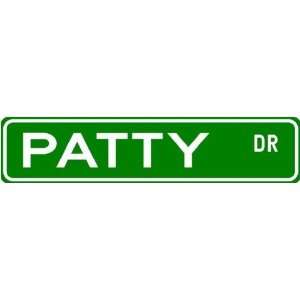  PATTY Street Name Sign ~ Family Lastname Sign ~ Gameroom 