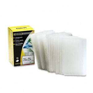 Business Card Size Laminating Pouches 2 1/4 x 3 3/4   10mm 