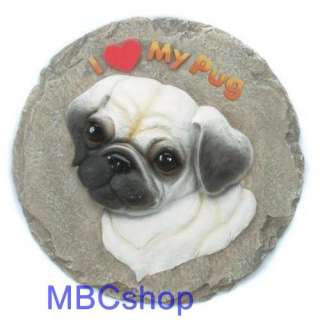 Dog Breeds Resin Garden Stepping Stones Home Decorative Wall Plaques 