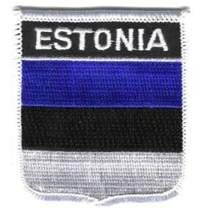 Estonia Country Shield Patches