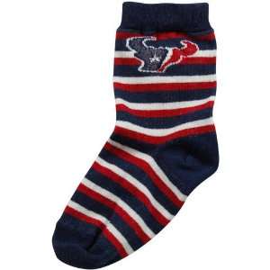    Houston Texans Toddler Navy NFL Stripe Socks