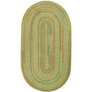  Capel Rugs Medley 8x11 Oval Leaf Area Rug