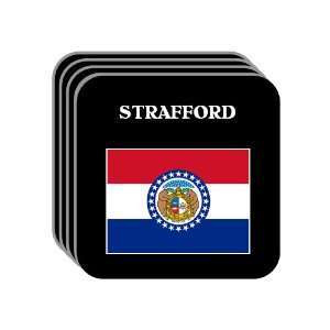  US State Flag   STRAFFORD, Missouri (MO) Set of 4 Mini 