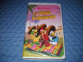 The Three Caballeros (VHS) Norman Ferguson, Clyde Geronimi, Jack 