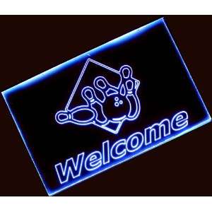  Bowling welcome Neon Light Sign