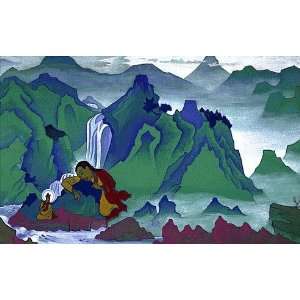     Nicholas Roerich   24 x 16 inches   Padma Sambhava