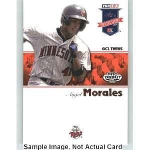 2008 TRISTAR PROjections #156 Angel Morales PD   Minnesota Twins   GCL 