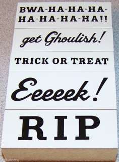 Halloween Rubber Stamps Sayings and Phrases U Pick  