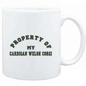 Mug White  PROPERTY OF MY Cardigan Welsh Corgi  Dogs  