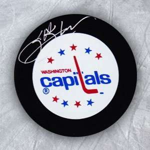 Scott Stevens Signed Hockey Puck   Washington Capitals  