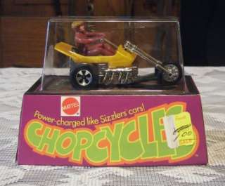   CHOPCYCLES Sizzlers Mattel Hotwheels SPEED STEED Red Line MOTORCYCLE