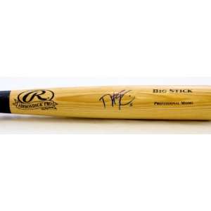  Dustin Pedroia Signed Bat   GAI   Autographed MLB Bats 