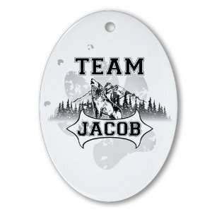  Ornament (Oval) Twilight Wolf Team Jacob 