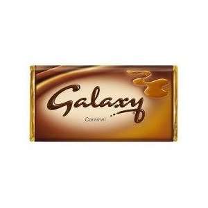 Galaxy Caramel Chocolate Bar 135g   Pack of 6  Grocery 