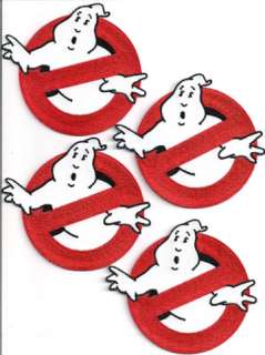 Ghostbusters Costume Screen Accurate Patch Set of 4  