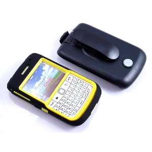   for Blackberry Bold 9700 with Belt Clip Holster (9700 Black on Yellow