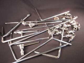 Vintage Rogers 70s NOS Cymbal Rod Top Lot & Connectors for Drums 