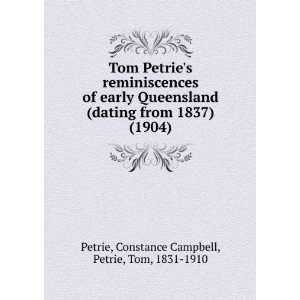   ) Constance Campbell, Petrie, Tom, 1831 1910 Petrie Books