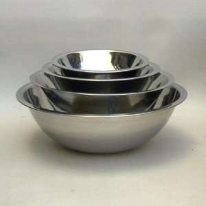  4 PC STAINLESS STEEL MIXING BOWL SET