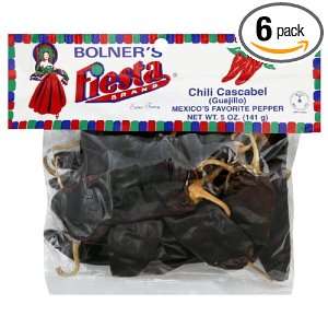 Fiesta Chili Cascabel, 5 Ounce (Pack of Grocery & Gourmet Food