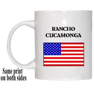  US Flag   Rancho Cucamonga, California (CA) Mug 