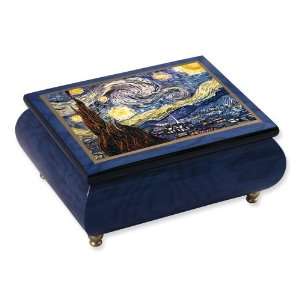  Van Gogh Starry Night Masterpiece Music Box Jewelry