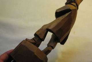 vintage st jean port joli quebec wooden chip carving in the figure of 
