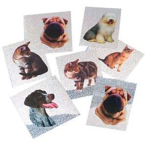  Dog And Cat Mylar Stickers Toys & Games