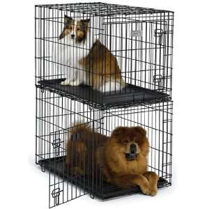  Pet Home w/ Plastic Pan Stacking Crate 36L x 23W x 24H 