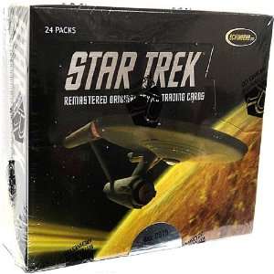  Star Trek Remastered Original Series Trading Cards Box 