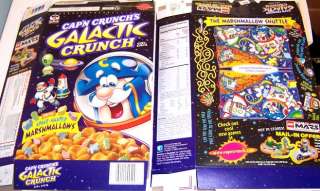 Capn Crunchs Galactic Crunch Cereal Box xyz45  