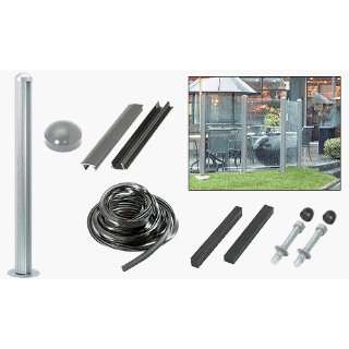   Anodized 48 Windscreen Post Kit without Stanchion