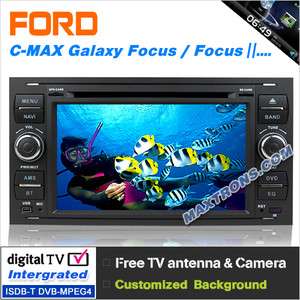 Car DVD GPS Navi For Ford Focus Galaxy Fiesta S Max C Max Fusion 