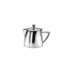 Oneida Stiletto Stainless Steel 17 Oz Short Spout Teapot  