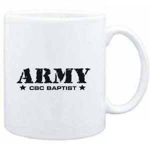    Mug White  ARMY Cbc Baptist  Religions