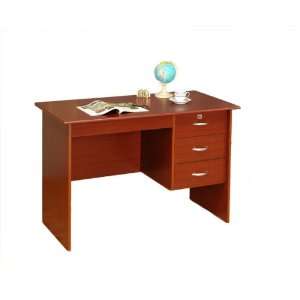  ABC Home Office 3 drawers Writing Desk in Cherry Finish 